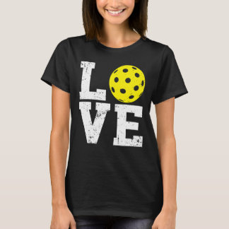 I Love Pickleball  Paddleball  Pickleball Player T-Shirt