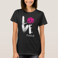 I Love Pickleball T-shirt Funny Pickle Ball