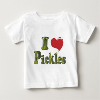I Love Pickles Baby T-Shirt