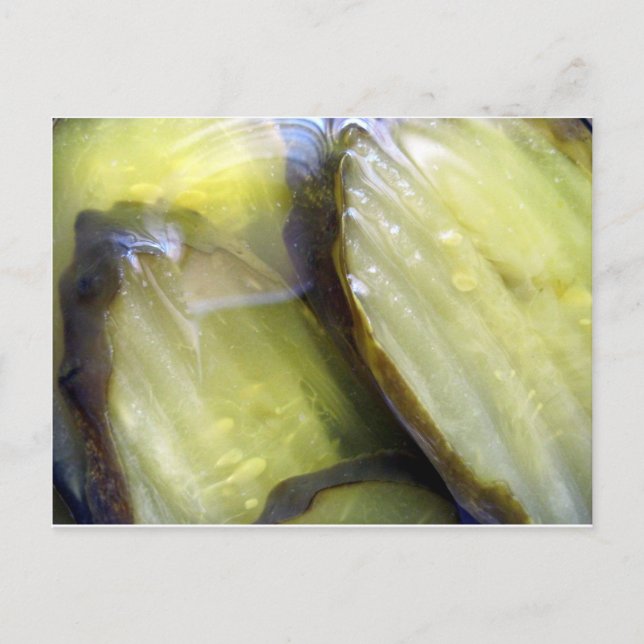 I Love Pickles Postcard (Front)