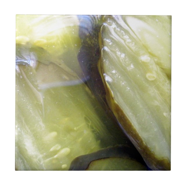 I Love Pickles Tile (Front)