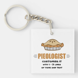 I Love Pie Keychain