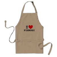 I love pierogi | Funny aprons for men and women