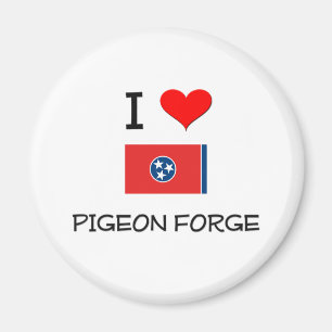 I Love Pigeon Forge Tennessee Magnet