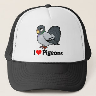 I Love Pigeons Trucker Hat