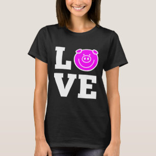I Love Pigs Shirt For Farmers And All Pig Lovers L