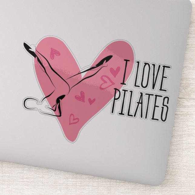 I LOVE PILATES Pilates Pose (Detail)