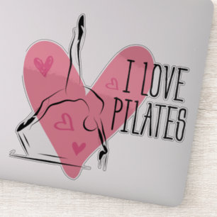 I LOVE PILATES Pilates Pose on Reformer