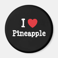 I love Pineapple heart T-Shirt