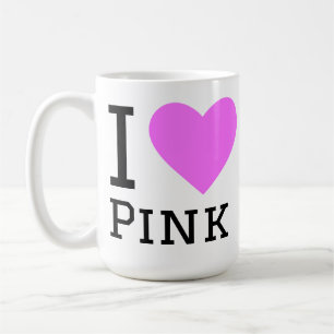 I love pink coffee mug
