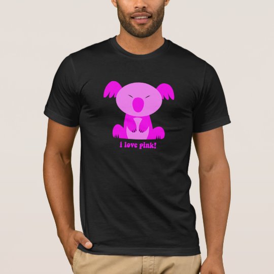 I love pink Koala Bear T-Shirt