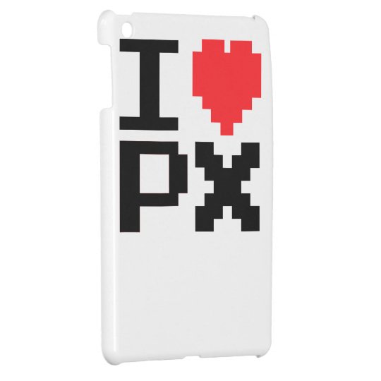 I Love Pixels iPad Mini Covers