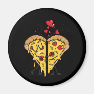 I Love Pizza Fun Fast Food Magnet