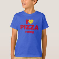 I Love Pizza Funny Heart Shaped Pizza Pie