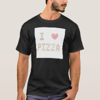 I Love Pizza / I Heart Pizza - Emoji Art
