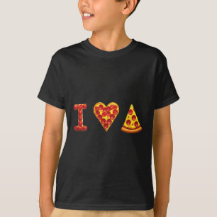 I Love Pizza Italian Food Lovers Pizza Is My Valen T-Shirt