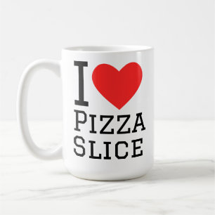 I love pizza slice coffee mug