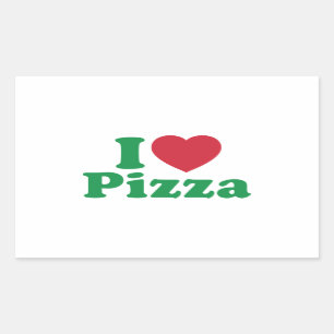 I Love Pizza Sticker