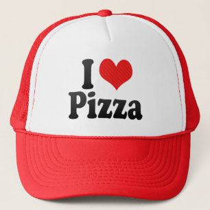 I Love Pizza Trucker Hat