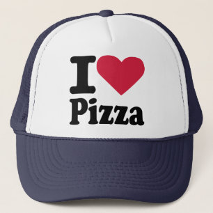 I love pizza trucker hat