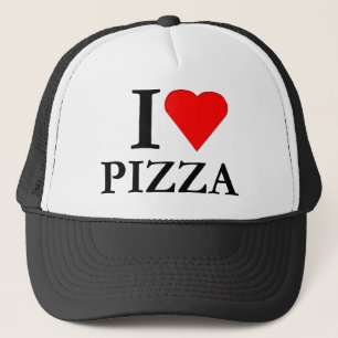 I Love Pizza Trucker Hat