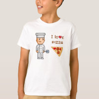 I Love Pizza Vintage Video Game Pizza Chef