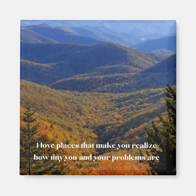 I love places magnet (Front)