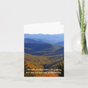 I love places Notecard