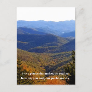 I love places Postcard