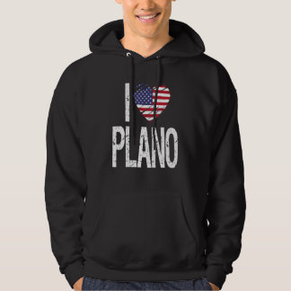 I Love Plano Hoodie
