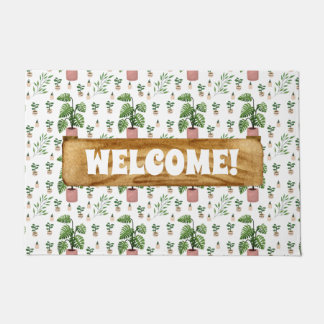 I Love Plants Doormat