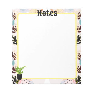 I Love Plants Notepad