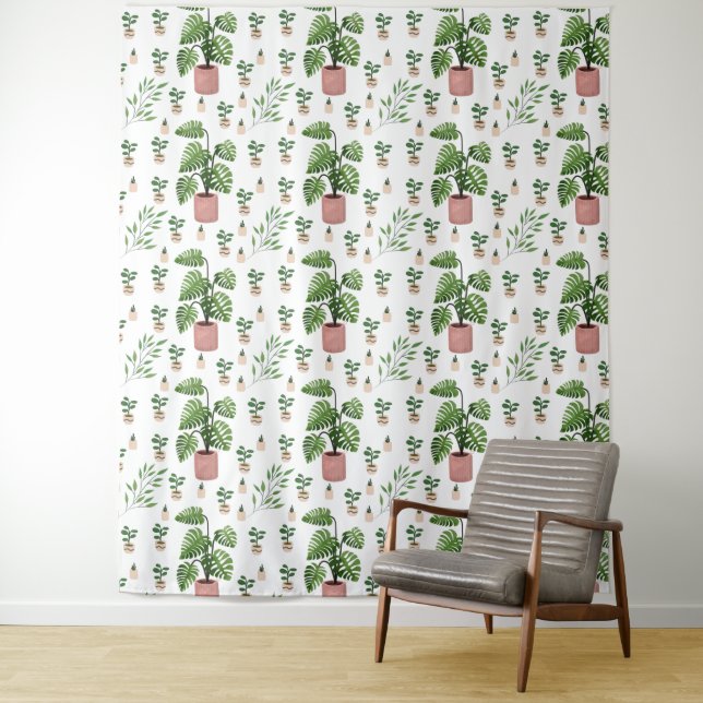 I Love Plants Tapestry (In Situ)