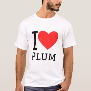 I Love plum T-Shirt