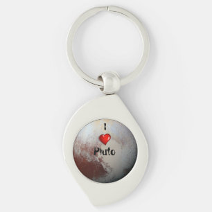 I love Pluto Keychain