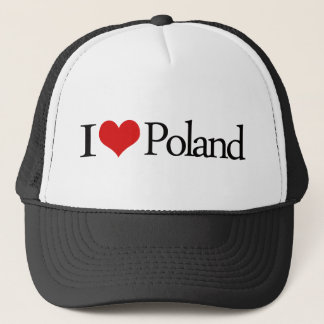 I love Poland Trucker Hat