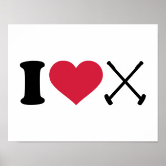 I love Polo Poster
