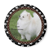 I love Pomeranian Dog Magnet 2