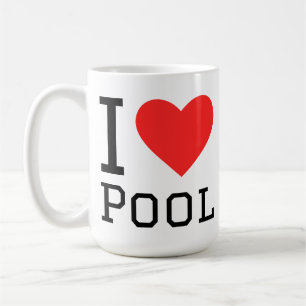 I love Pool Coffee Mug
