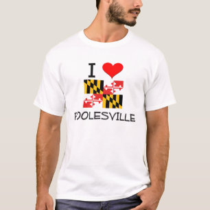 I Love Poolesville Maryland T-Shirt