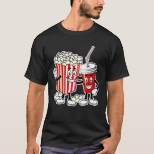 I Love Popcorn And Soda Movie Theatre For Women Me T-Shirt