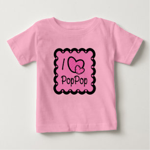 I Love PopPop Cute T-Shirt