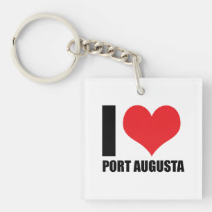 I love Port Augusta Keychain