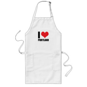I love Portland Long Apron