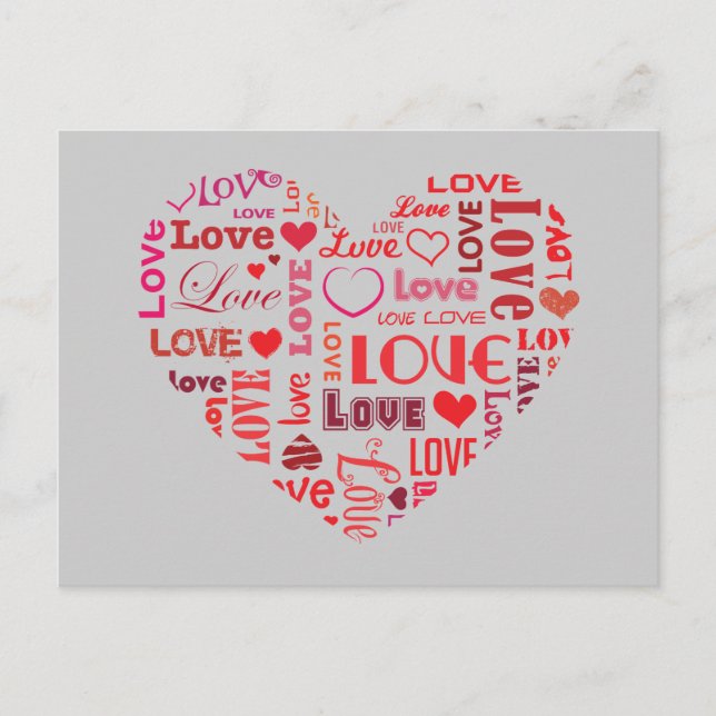 I Love Postcard (Front)