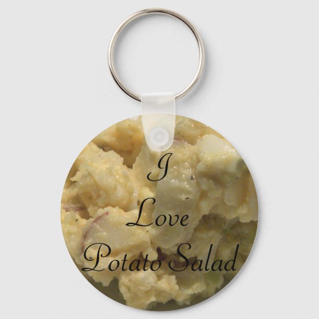 I Love Potato Salad Keychain (Front)