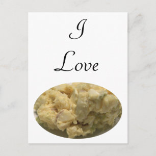 I Love Potato Salad Postcard