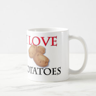 I Love Potatoes Coffee Mug
