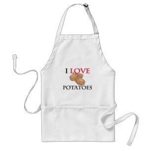 I Love Potatoes Standard Apron