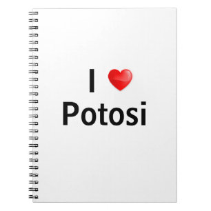 I love Potosi Notebook